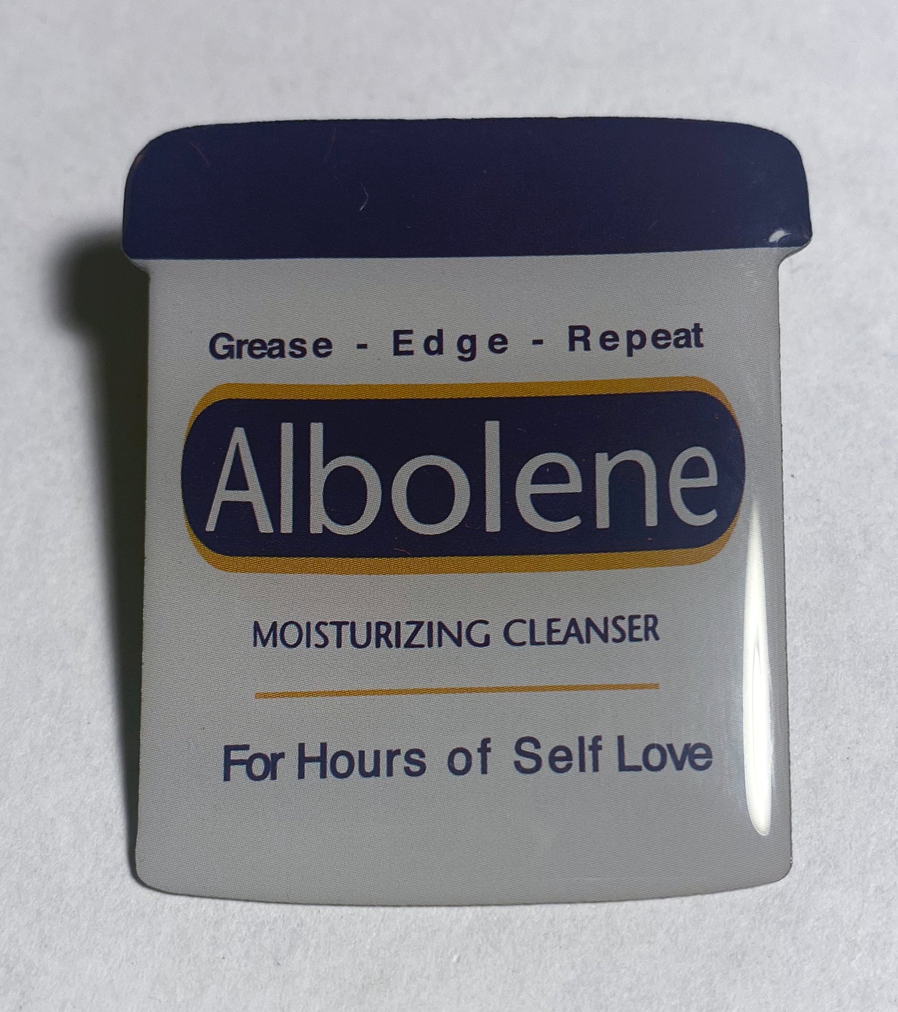 Albolene Lapel Pin Soft Daddy Leather Albolene Lapel Pin Soft Daddy Leather