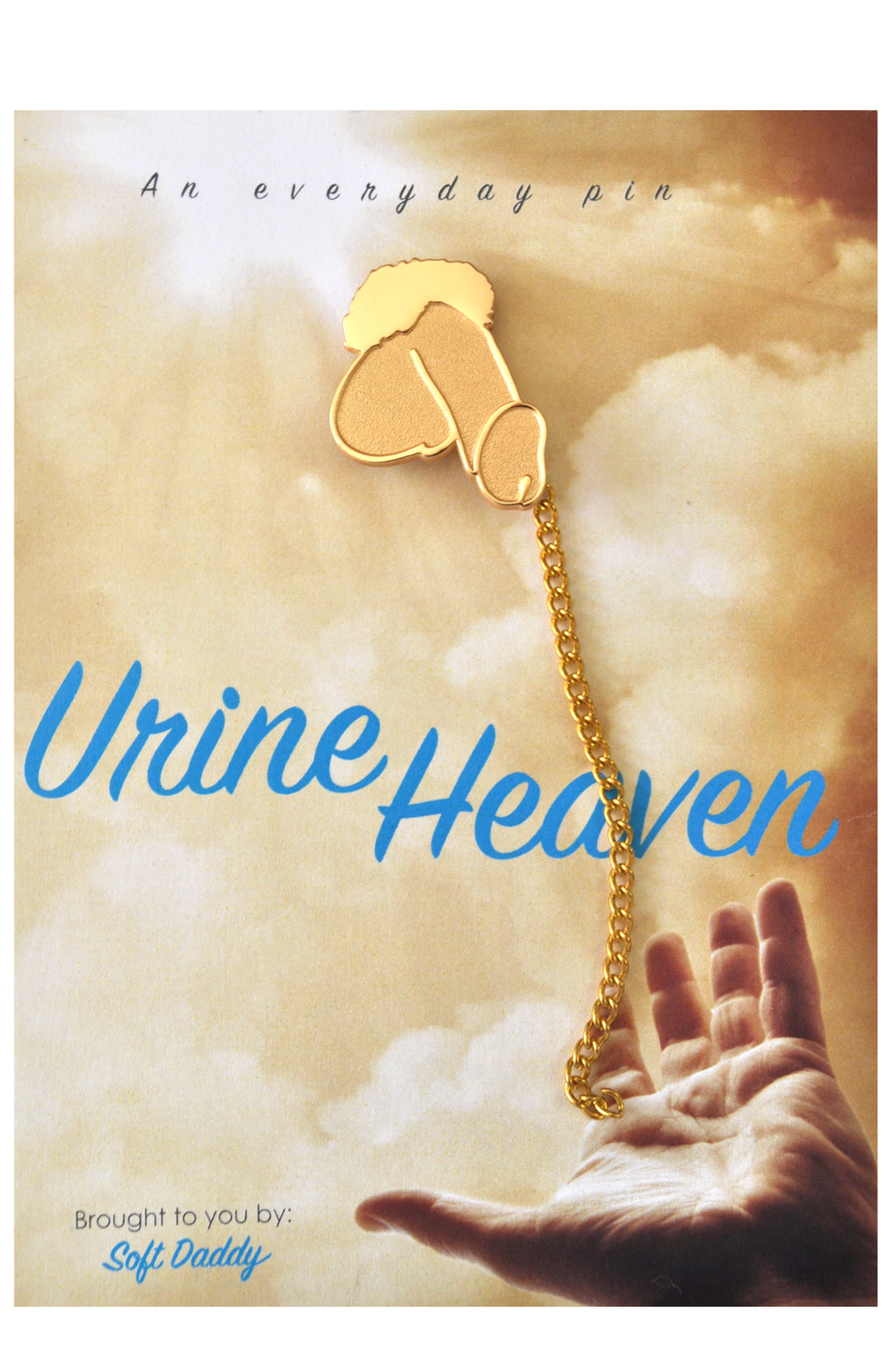 Urine Heaven Lapel Pin